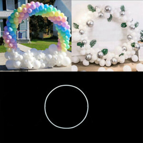 2X Large Balloon Arch Set Column Stand Base Frame Kit Wedding Birthday Party Decor 60cm 2
