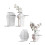 Silicone Cloud Shape Vase Mold High Temperature-Single layer 3