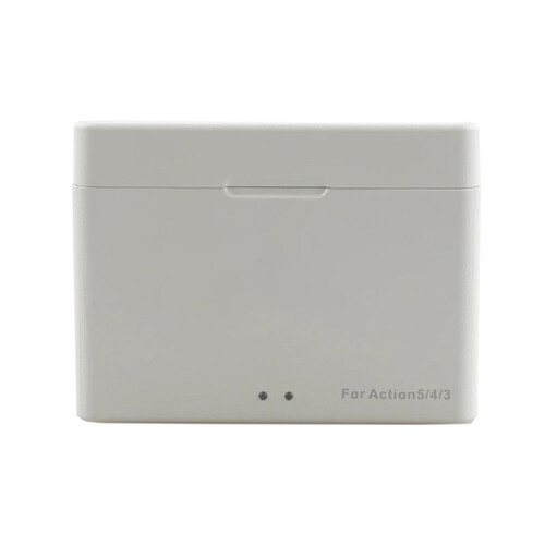 For  Action 3/4/5 Pro Battery Charging Storage Box and Charger Double Dock PD Fast Charging