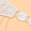 Glands taille bijoux alliage Texture pour les festivals de 5