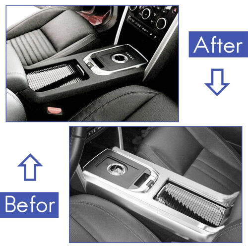 Car Central Console Gear Shift Panel Frame Trim Styling Cover for  Sport 2015-2017 Accessories 2