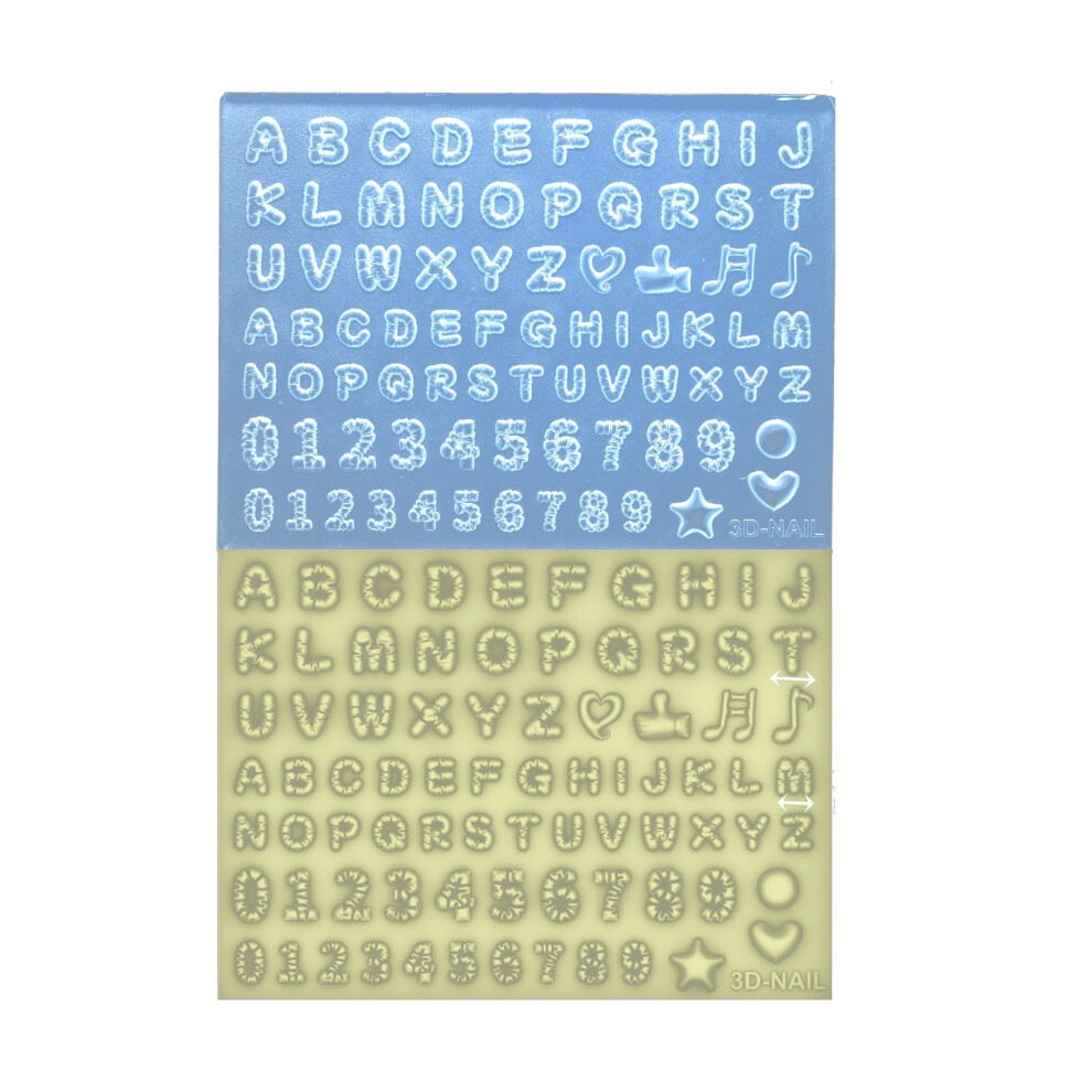 Creative Nail Art Sturdy Silicone Mould for Easy Pattern-JC06