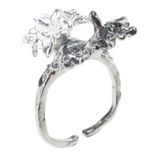 Adjustable Mando Flowers Rings for Women and Girls Anxiety
