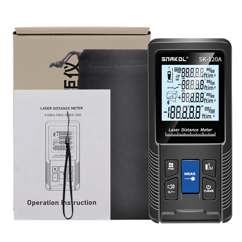 Laser Distance Meter with Digital Readout Continous & Pythagoras Modes IP54 2