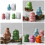 Figurines Moulds Silicone Texture Groundhog Shape for-Style 2 3