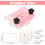 Polymer Clay Earring Drill Guide, Stud Post Embedding Tool, 3D Print Polymer Clay Drill Stand Device for Pieces Making 2