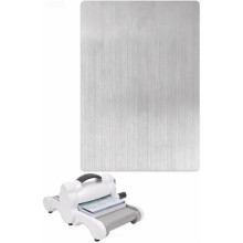 Roestvrijstalen Metalen Adapterplaat 8,5"X6" (216x153 mm) - 1 Stuk Snijplaat voor Stansmachine en Reliëfmachine