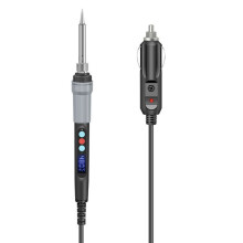 12V-24V Elektrische Soldeerboutset met LCD-Digitaal Display, Interne Temperatuurregeling, Professionele Autogereedschapsset