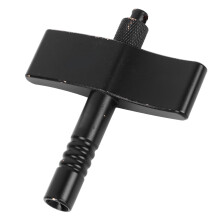Metal Drum Tuning Key - Portable, Multifunctional, Black Square Wrench