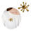 Accessoires de bijoux de costume de pull en acier-Argent 3