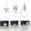 Breloque pour sac à chaussures de Ballet à la mode,-Style 1 3