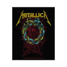 Metallica Patch Tangled Web band Logo Official New Black (10cm x 9cm)