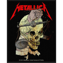 Metallica Patch Harvester of Sorrow Official New Black Cotton Sew On 10cm x 8cm