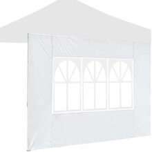Waterproof Canopy Sidewalls Zippered Enclosure for Pop Up Tents UV Protection Sunwall with PVC Coating Durable Outdoor Shelter Walls for 10x10 Gazebo
