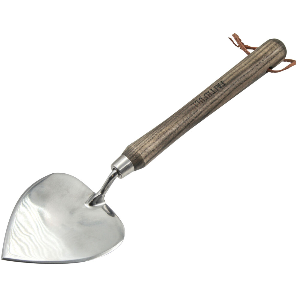Faithfull Prestige Stainless Steel Dutch Trowel With Ash Handle