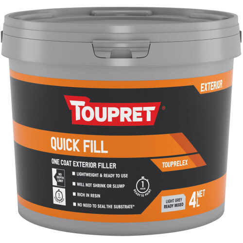 Toupret Quick Fill (Exterior) 4 litre