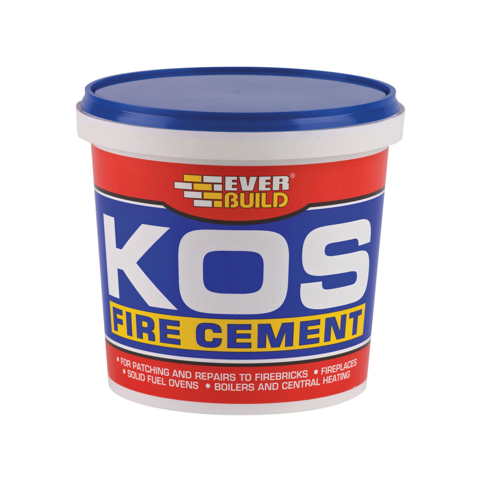 Everbuild Kos Black Fire Cement 1kg