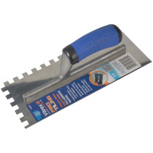 Vitrex 102909 Professional Notched Adhesive Trowel Square 10mm Stainless Steel 11in x 4.1/2in