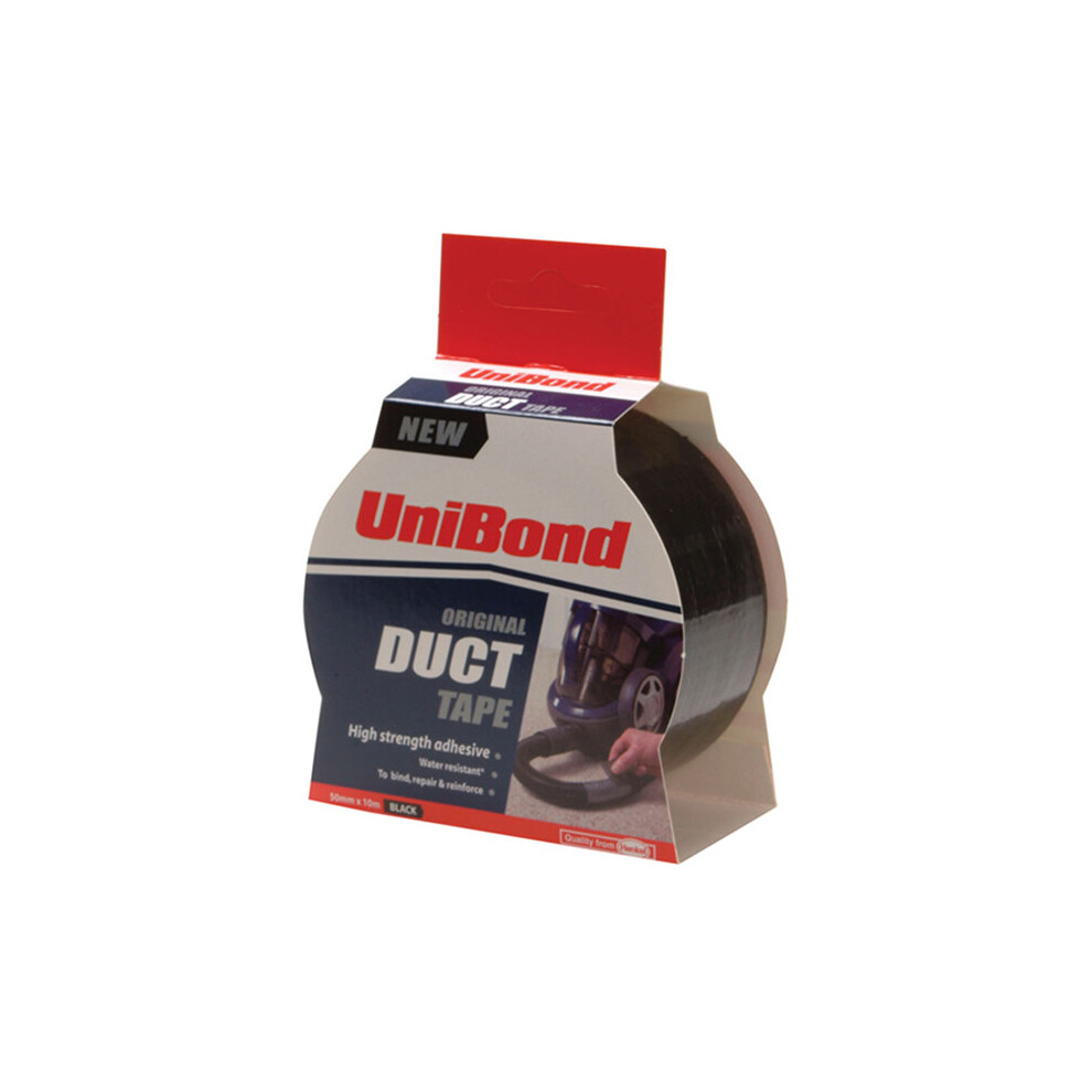 Unibond 1405198 / 1667761 Duct Tape Black 50mm x 50m