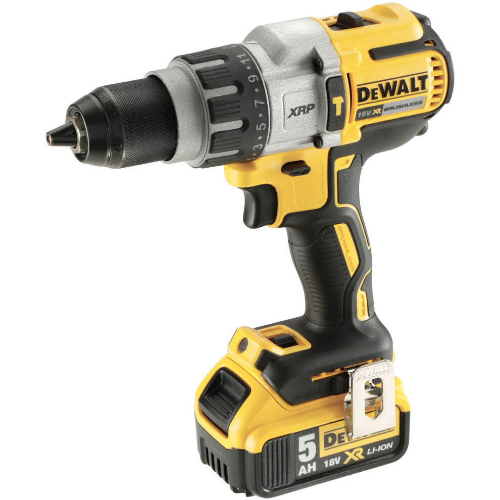 DeWalt DCD996P2-GB XR Brushless Combi Drill 18 Volt 2 x 5.0Ah Li-Ion