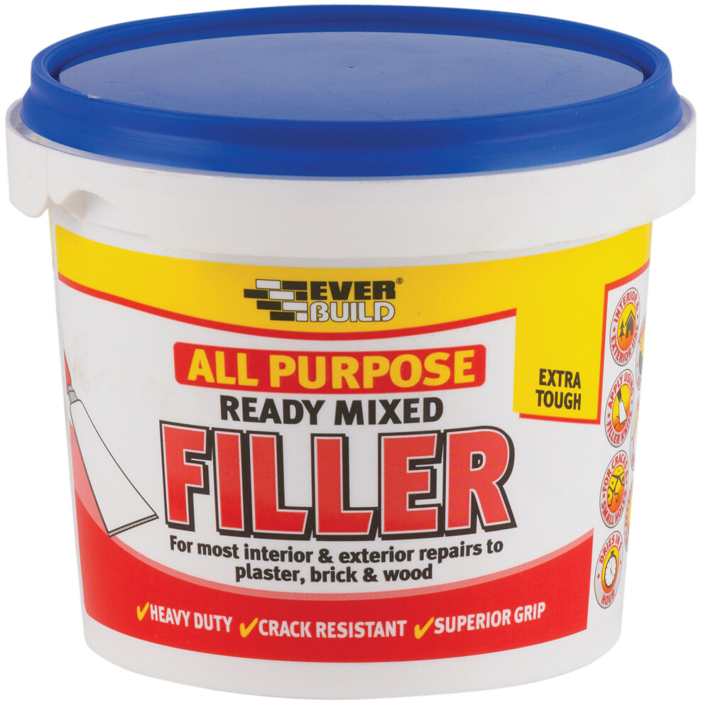 Everbuild EVBRMFILL06 600 g All Purpose Ready Mixed Filler