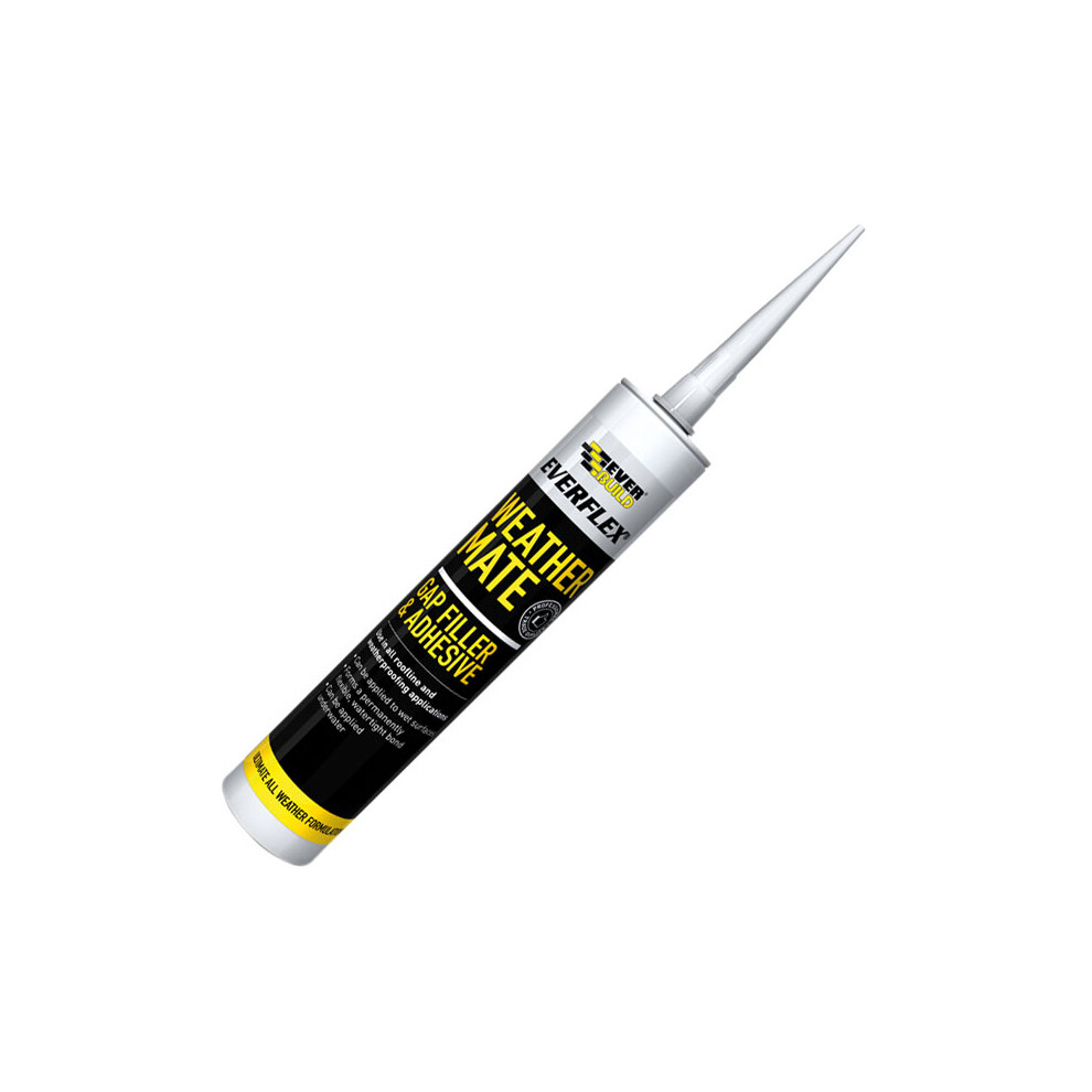 Everbuild Weathermate Sealant White C3 Tube