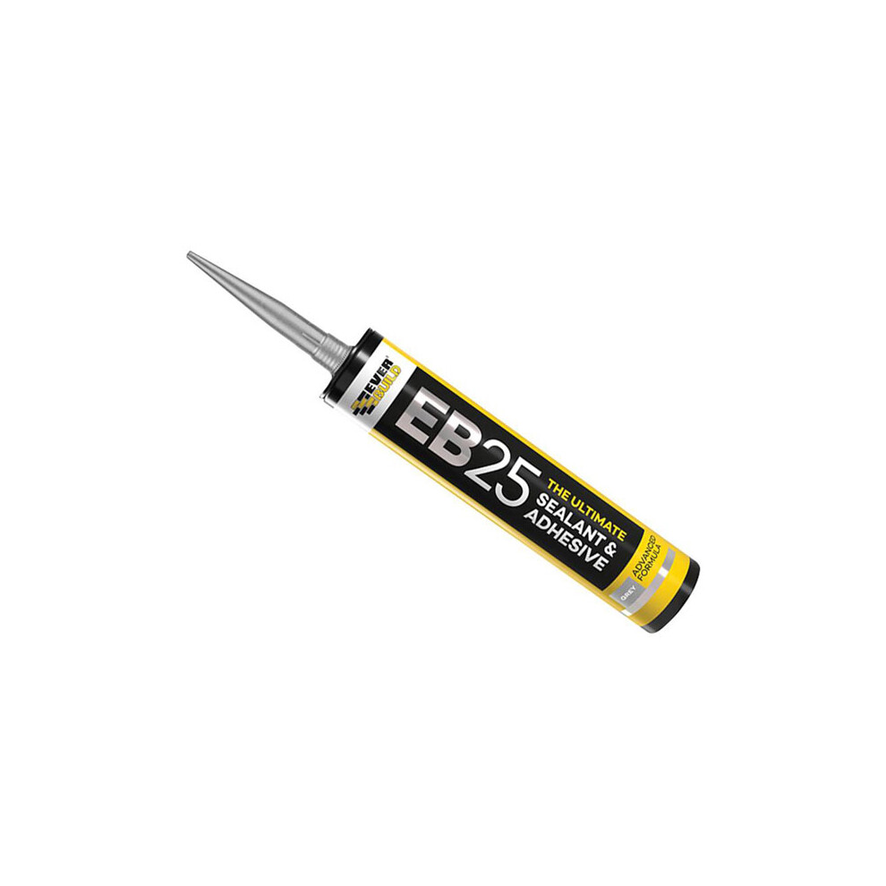 Everbuild Pack Of 2 Eb25 The Ultimate Sealant And Adhesive Hybrid Polymer Grey