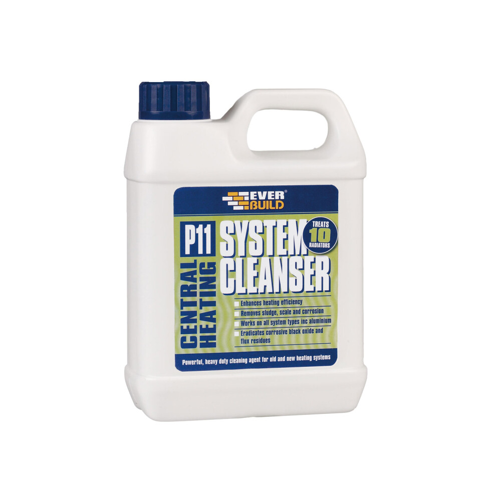 Everbuild P11 Central Heating System Cleanser 1 Litre