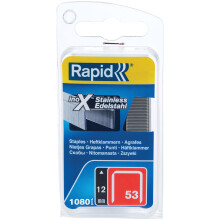 RAPID roestvrijstalen nieten - Fijne draad - Nr. 53/12 mm