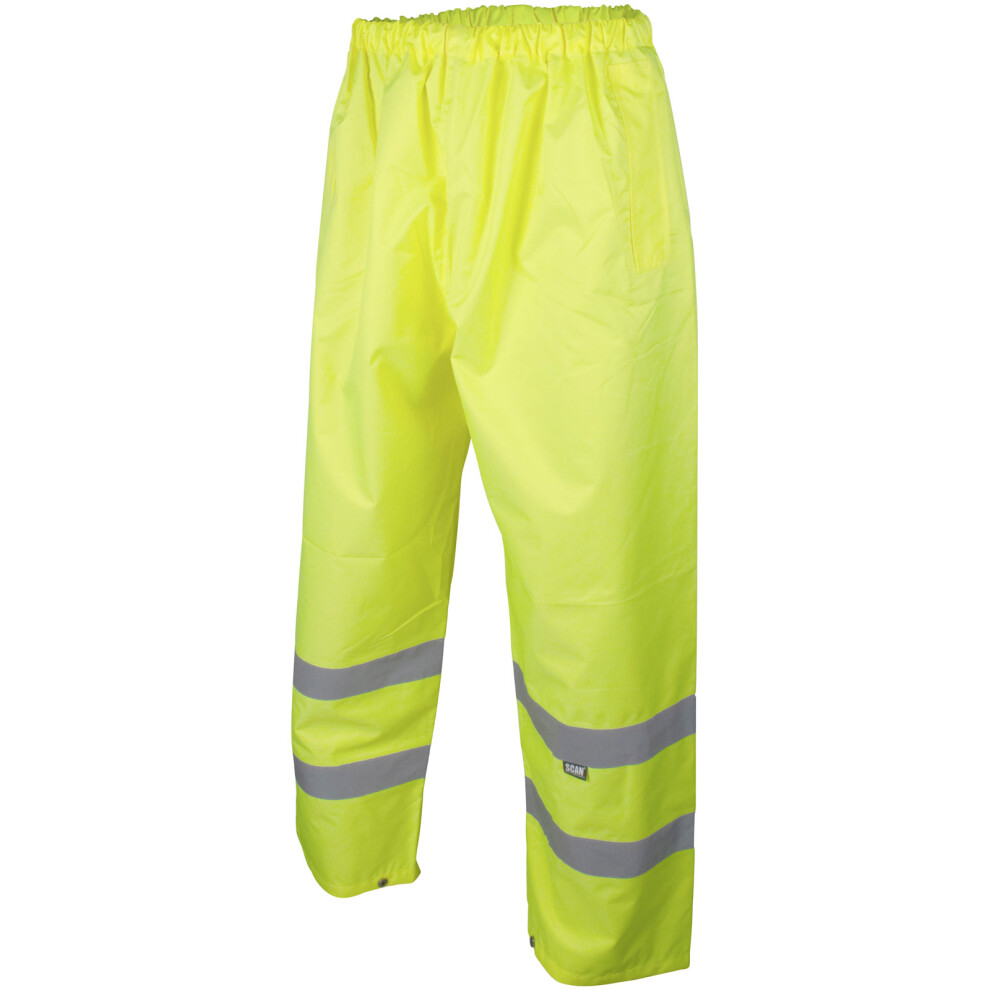 Scan - Hi-Vis Motorway Trouser - L (40In) Yellow