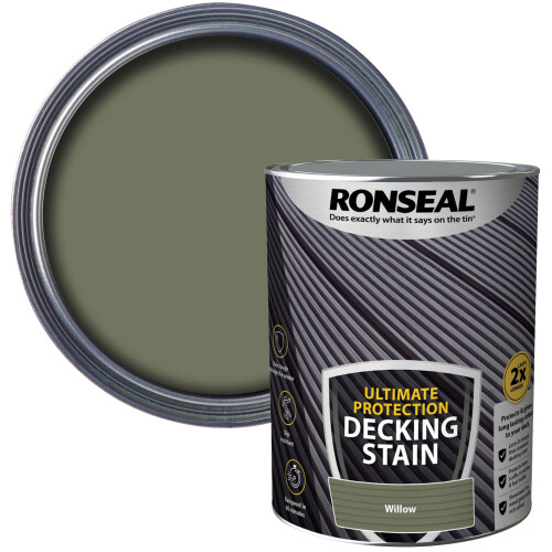 Ronseal Ronseal Ultimate Protection Decking Stain Willow 5 litre 39224