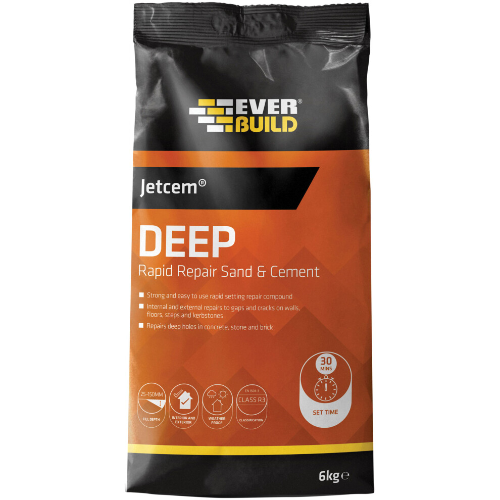 Everbuild JETX2 Jetcem Premix Sand and Cement 2Kg