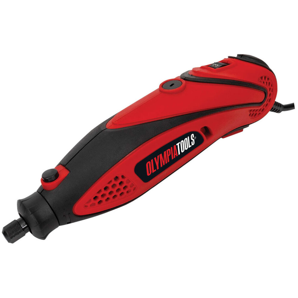 Olympia Power Tools - Mini Rotary Multi-Tool With 40 Piece Accessory Set 135W 240V 5057902093000