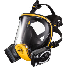 Dewalt Large P3 Filter Full Face Protection Mask Visor Dust Mask Respirator