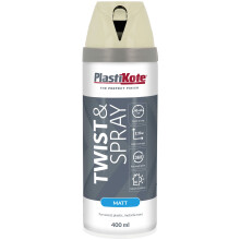 PlastiKote - Twist & Spray Paint 400ml - Georgian Stone