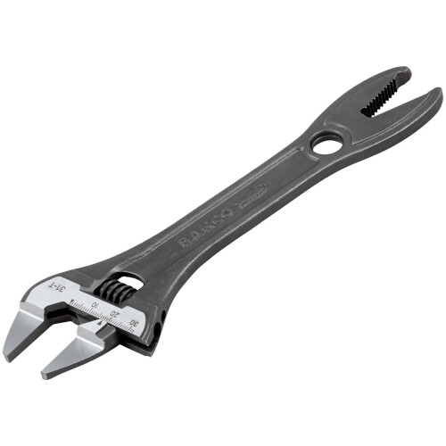 Bahco Bahco 31-T 31-T Thin Jaw Adjustable Spanner with Serrated Pipe Jaws