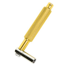 Gold Metal Knurled Drum Wrench, Easy to Use, Musical Accessory WE22