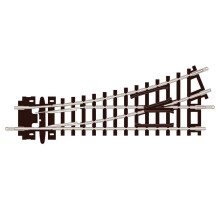 No.1 Radius, Left Hand Turnout, Insulfrog - Peco track ST-6