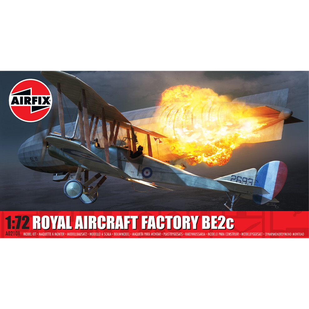 Airfix A02101 1:72 Royal Aircraft Factory BE2c - Night Fighter - Image 12