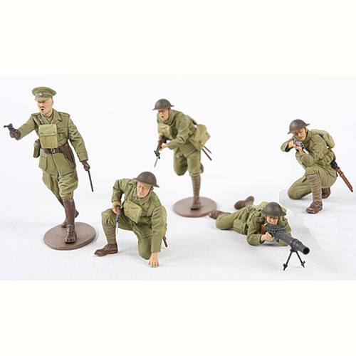 Tamiya Tamiya 300035339 1:35 WWI British Infantry Figures Set of 5