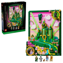 LEGO Wicked 75685 Tableau von Emerald City - 3D-Bausatz für Erwachsene - Modell
