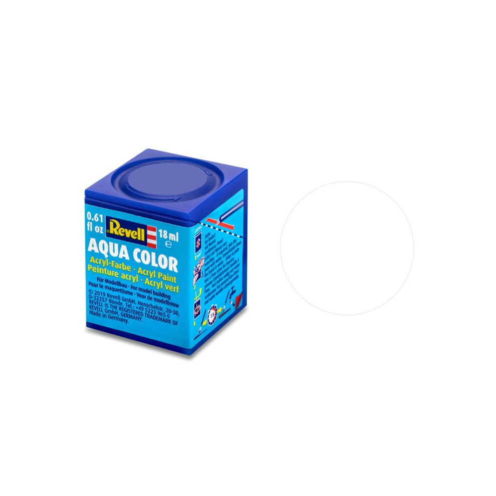 RV36105 - Revell Aqua - 18ml - Aqua White Matt