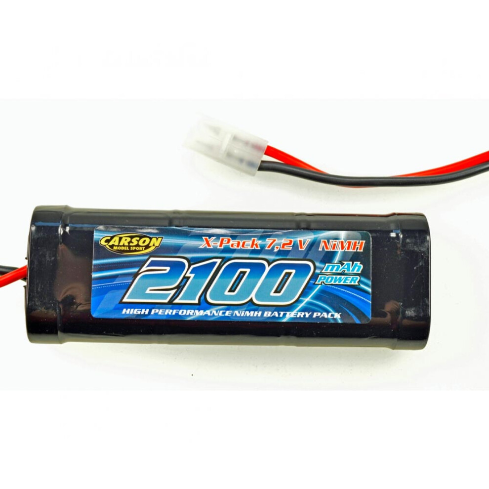 Carson Rc Car Battery Ansmann 2100Mah Racing Pack Battery Nimh 7.2V