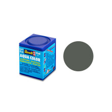 Revell 18ml Aqua Color Acrylic Paint (greenishgrey Mat Finish) - Model Paints - revell 18ml acrylic model aqua paints greenish grey color choose