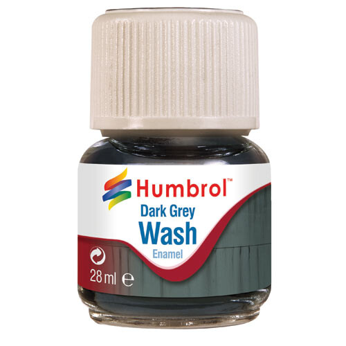 Humbrol Humbrol AV0204 28ml Enamel Wash (Dark Grey)