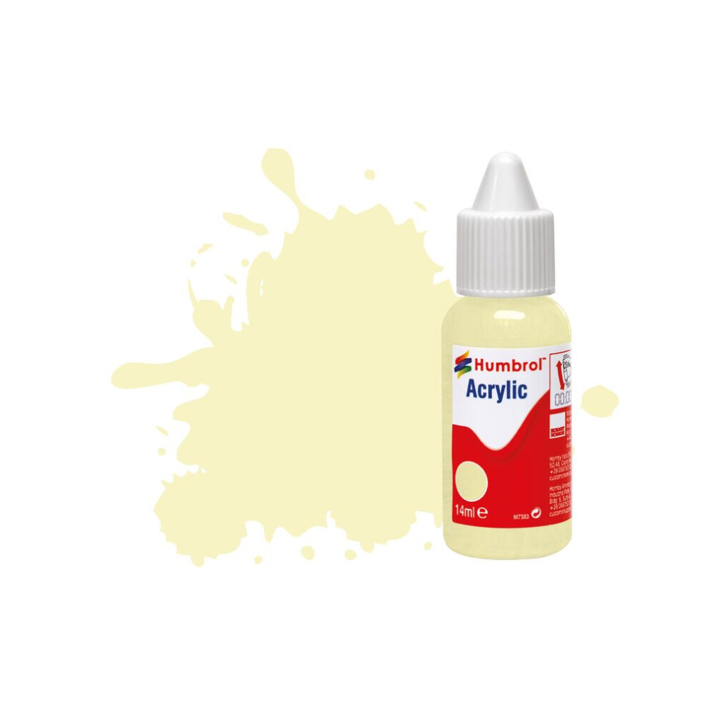 Humbrol Db0041 No 41 Ivory Gloss Acrylic Paint 14Ml Dropper Bottle - Image 9