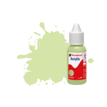 Humbrol DB0036 No 36 Pastel Green Matt Acrylic Paint 14ml dropper bottle
