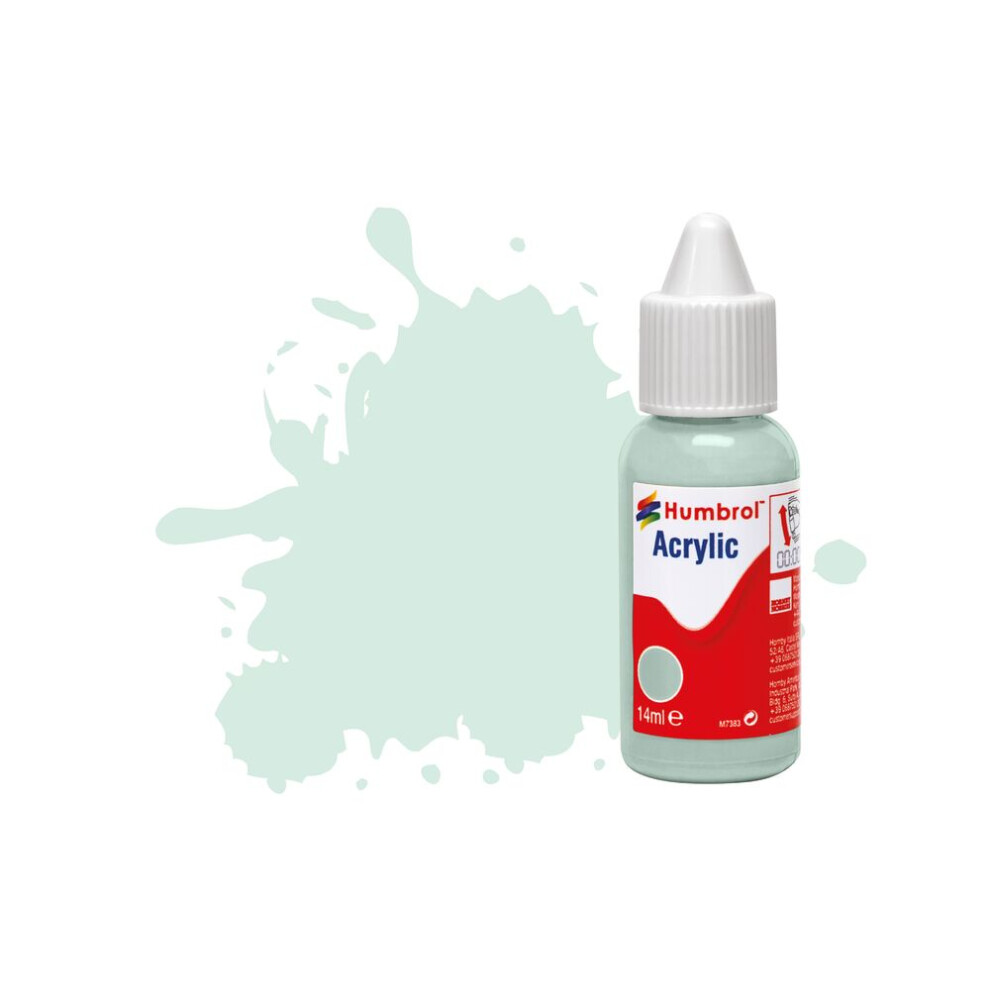 Humbrol Acrylic Paint, No 23 Duck Egg Blue Matt, 14 ml (Pack of 1) | Matt (14ml), Acrylic Paints for Models, Plastic, Metal, Wood, Glass, Ceramics and More, Touch Up Coat - Image 9