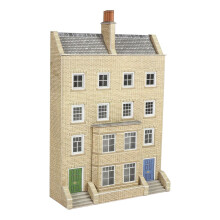 Low Relief Georgian Town House Card Kit
