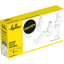 Heller 82751 French Police Officers 1:24 Model Kit